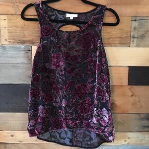 ModCloth Velvet Floral